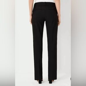 Ann Taylor Classic Navy Straight Leg Pants, Size 2
